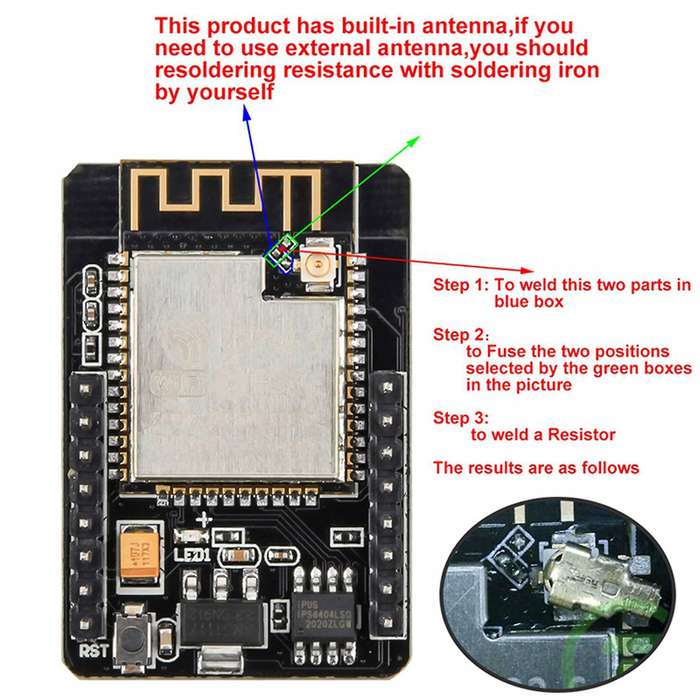Esp32-cam-mb Usb Esp32 Serial to Wifi Esp32 Cam Development Board