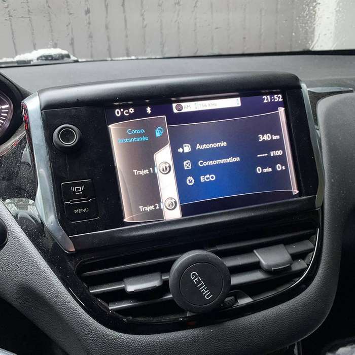 Car 7inch Contact Screen Glass Digitizer Navigation for Peugeot 208
