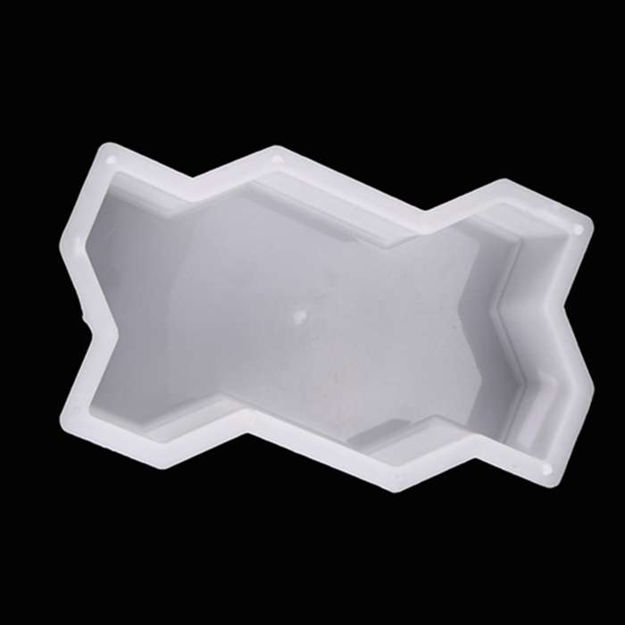 Three Waveform Garden Path Plastic Concrete Paving Brick Mold