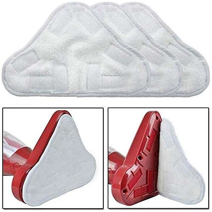 10 Pack Replacement Steam Mop Microfiber Cloth Pad for H2o Mop