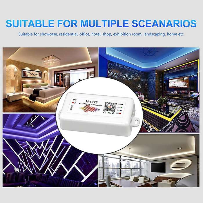 Sp107e Led Controller Bluetooth Strip Dimming Led Music Controller