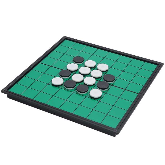 Magnetic Folding Reversi Othello Board Chess -children Family Game