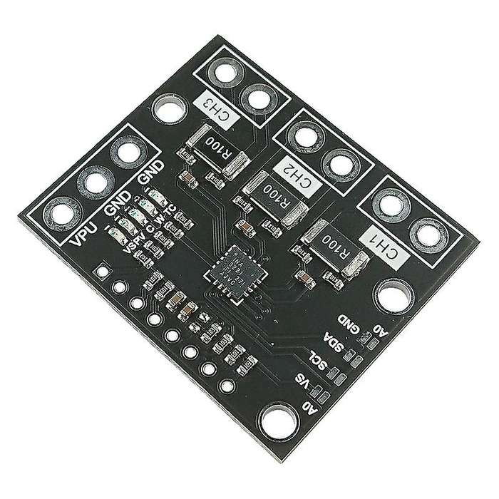 I2c Smbus Ina3221 Triple-channel Shunt Current Sensor Board Module