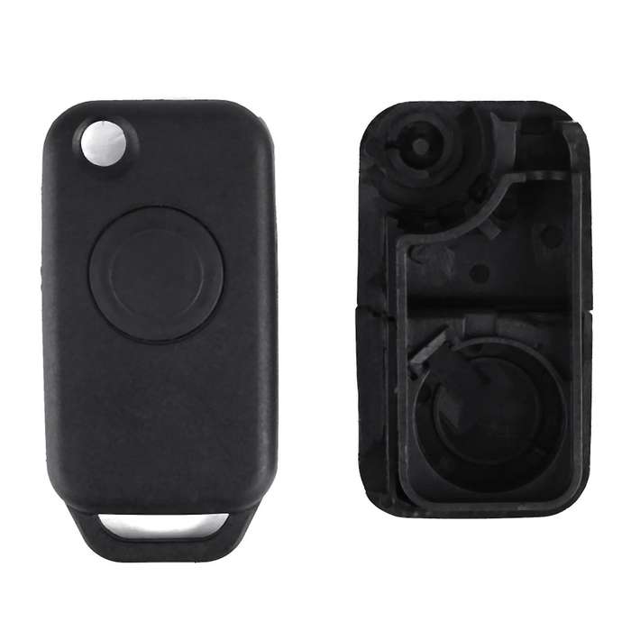 Coque Pliable 1 Bouton Pour Cle Telecommande Mercedes Benz Flip Key