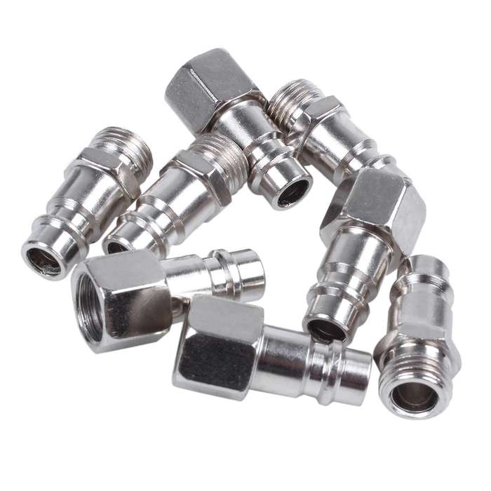 20x Raccord Rapide Compresseur Pneumatique Systeme Forme Europeen
