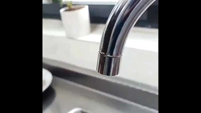1pc 6-in-1 Combination Home Kitchen Faucet Water Filter System Metal and Plastic Non-Electric Un