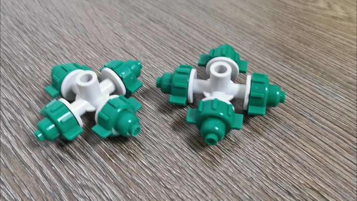 4Pcs 4In1 Micro Irrigation Sprinkler Heads