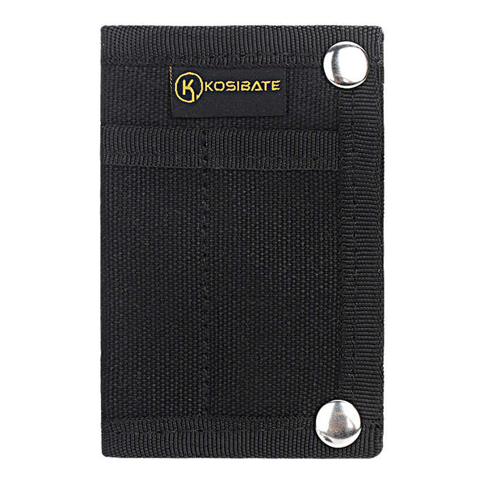 1pc KOSIBATEO Men'S Compact EDC Pouch Durable Canvas Organizer with Multiple Pockets for Cards M