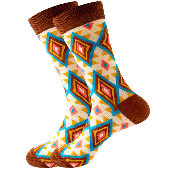 1 Pair Khaki One Size Socks