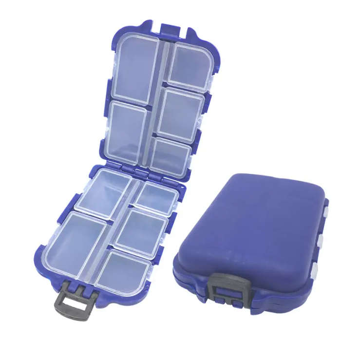 1pc Organize Your Fishing Lures and Jewelry with Multifunctional Plastic Storage Container