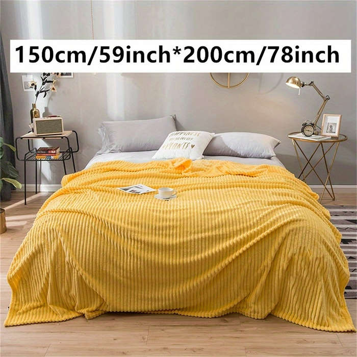 1ps Blanket Color Dark Gray size 100x150cm