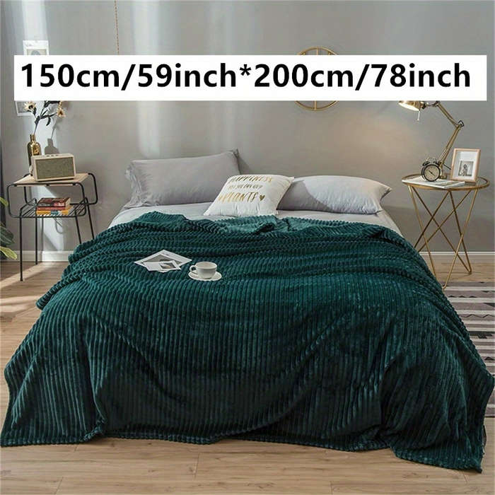 1ps Blanket Color Purple size 100x150cm