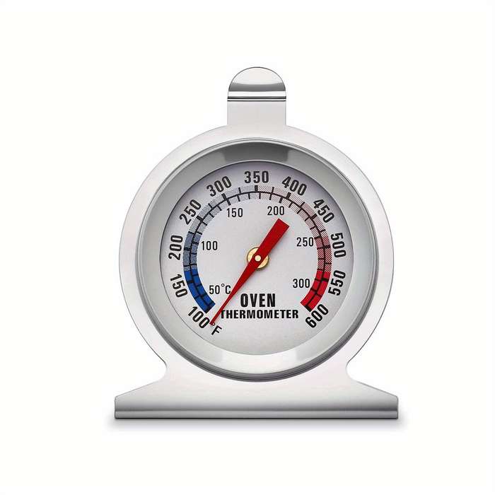 1pc Oven Thermometer Dual Ratio 50-300C 80-80F Oven Grill Stir Fry Chef Smoking Thermometer