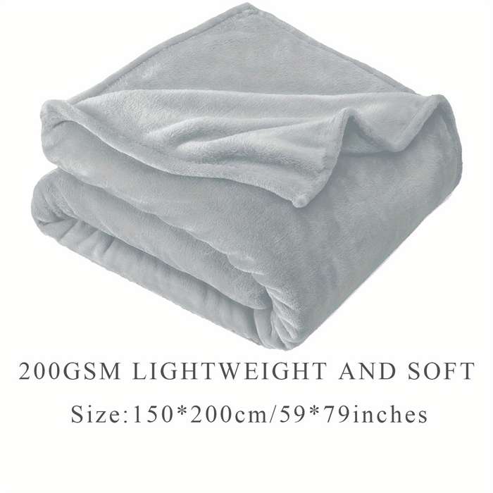 1ps Blanket Color Yellow size 152.4cmx203.2cm