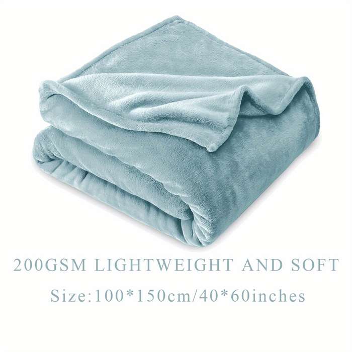 1ps Blanket Color Brick Red size 180x200cm