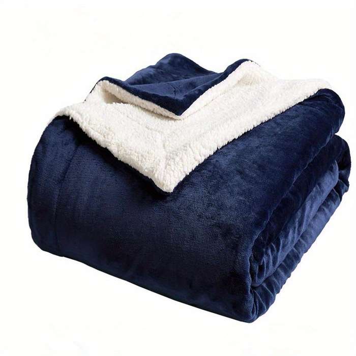 1ps Blanket Color Pink size 152.4x203.2cm