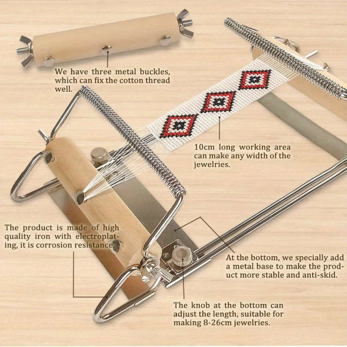 The Second Generation Adjustable Bead Weaving Set