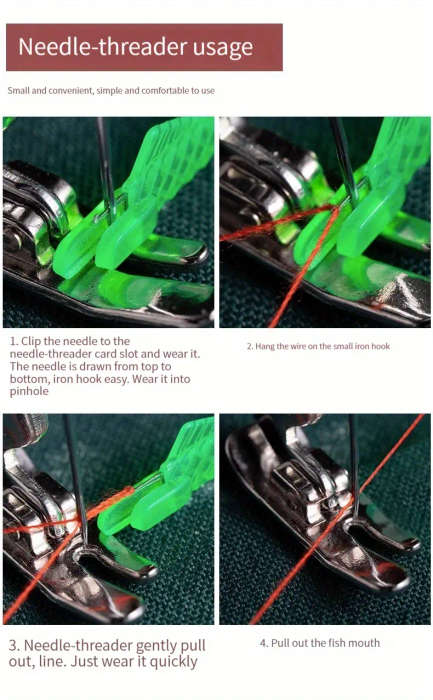Sewing Machine Needle Threader