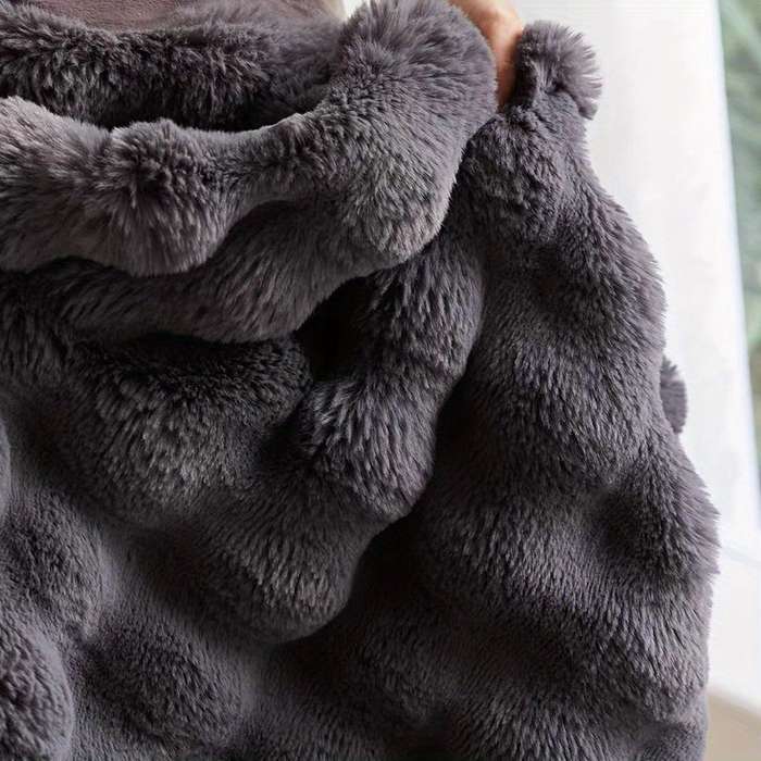 1ps Blanket Color Marbled Dark Gray size 100x150cm 40x60inch