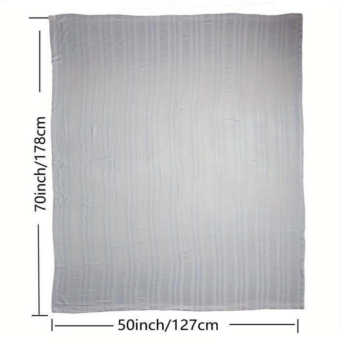 1ps Blanket Color Light Coffee size 120x200cm