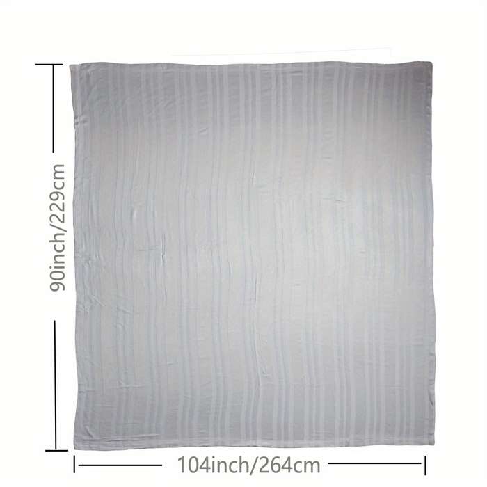 1ps Blanket Color Light Coffee size 200x230cm