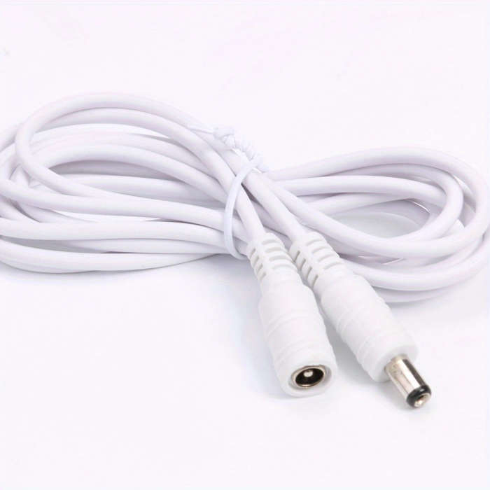 1pc 200cm CCTV 5.5x2.1mm Connector DC Power Extension Cord Extended Power Cable