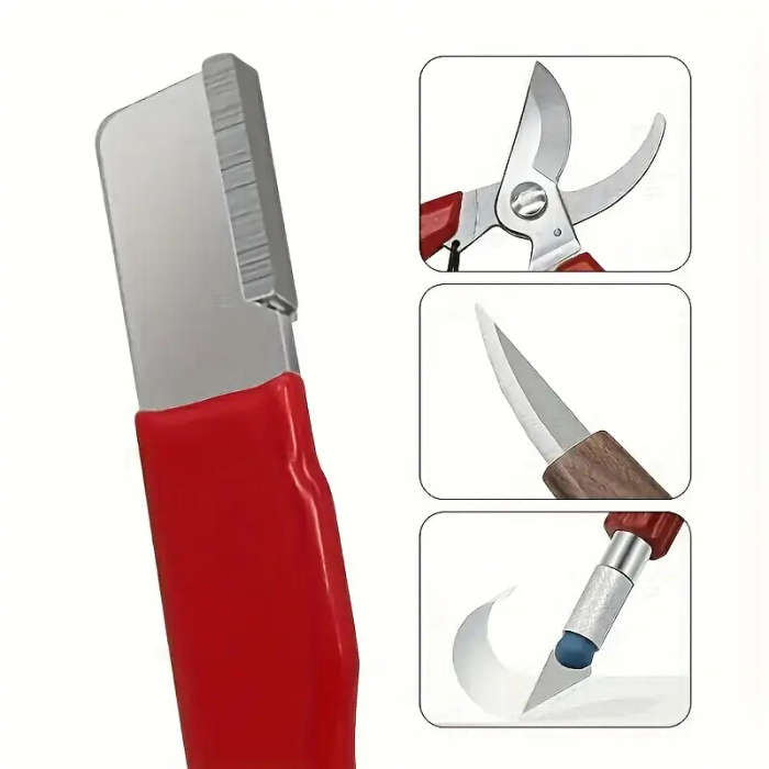 Tungsten Steel Sharpener For Pruning Shears