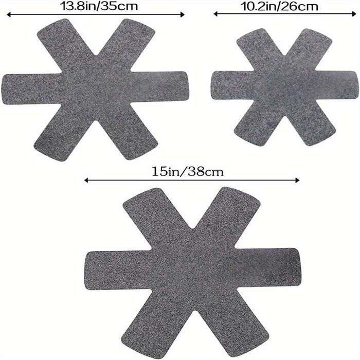 12 Pack of Pot Protectors for Perfect Stacking of Pots Pans Bowls Skillets Glasswa