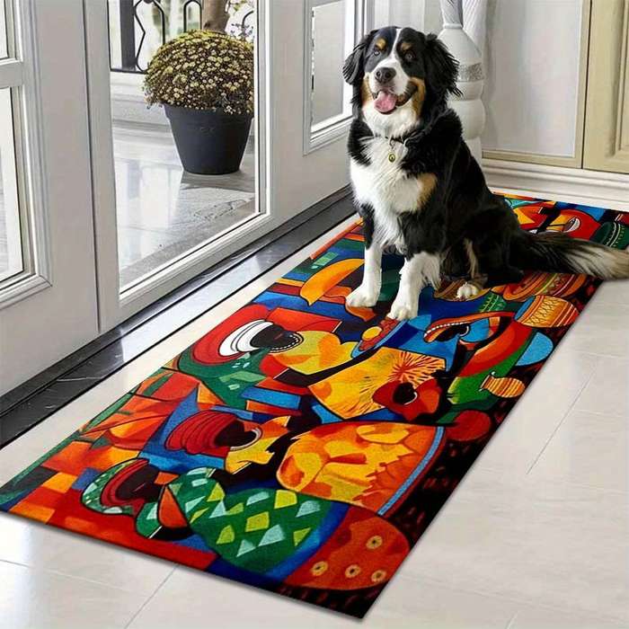 1Pc 15.75x23.62inch 40x60cm Floor Mat