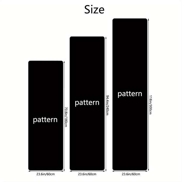 1Pc 60x180cm Floor Mat