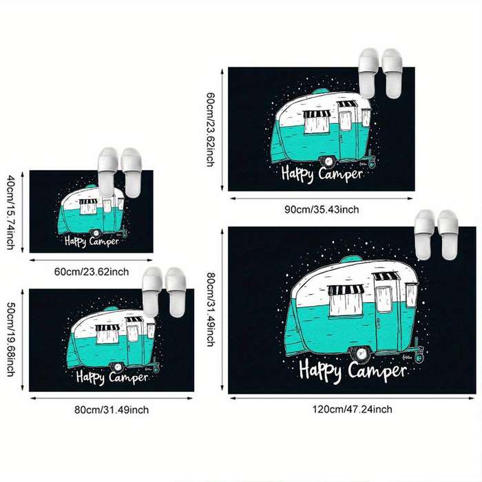 1Pc 19x31inch 50x80cm Floor Mat