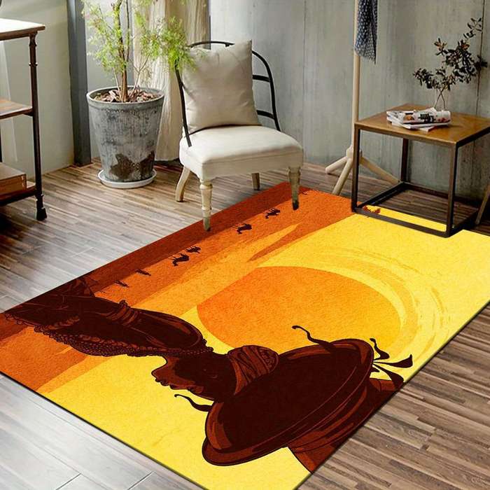 1Pc 59x78inch 160x200cm Floor Mat