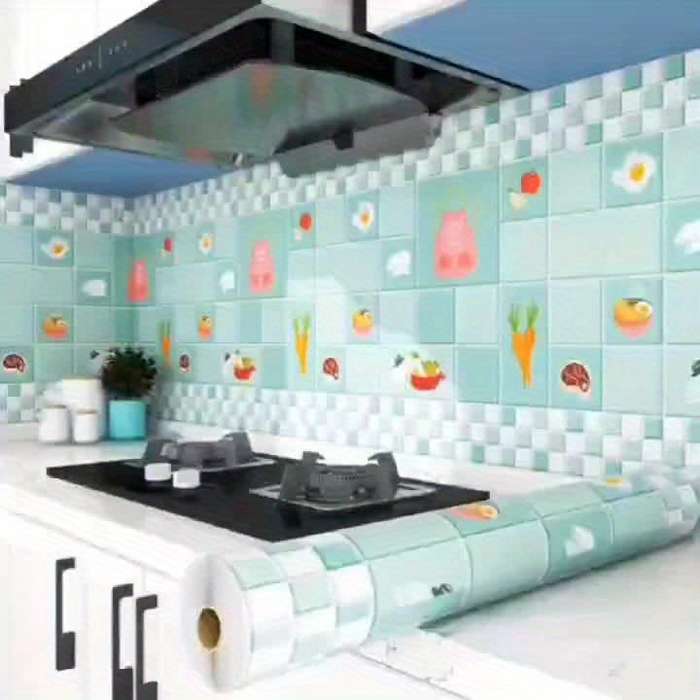 1PC Wall StickersBlue60X500CM