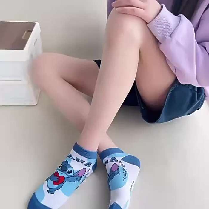 1Pairs Sock Mixed Color  One Size