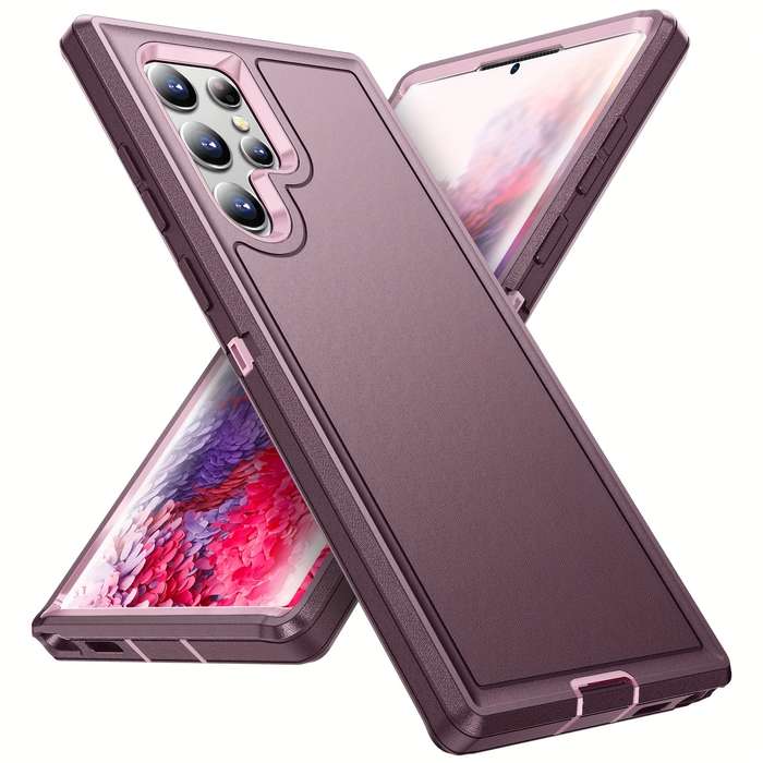 1pc Purple For Samsung Galaxy S22+ 5G Phone Cases