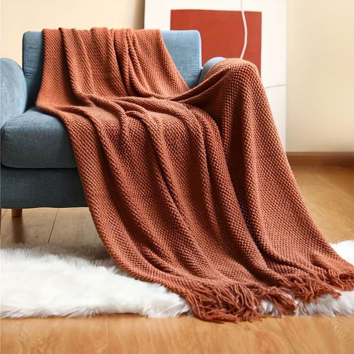 1ps Blanket Color Black size 127.0cmx152.4cm