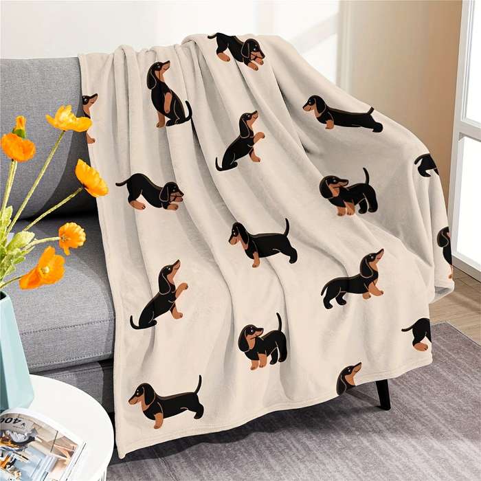1ps Blanket Color Dark Coffee Color size 120x200cm