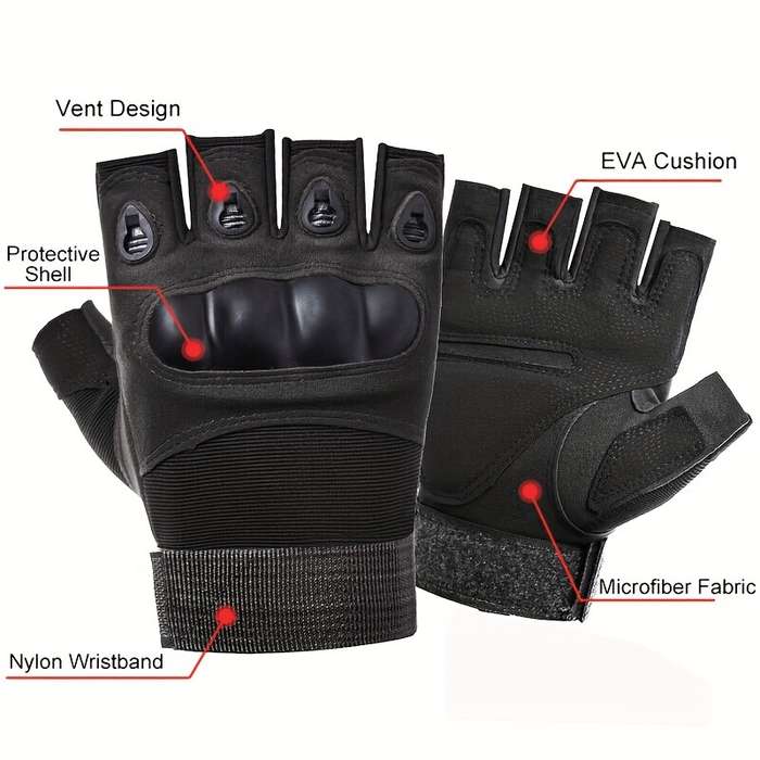1 Pair Army Green Size XL Outdoor Sports Gloves