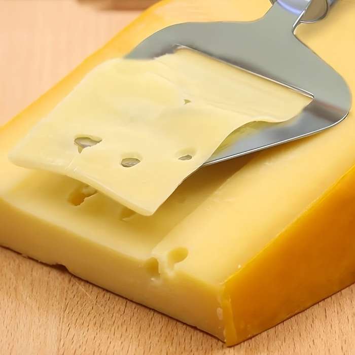 1pc Cheese Slicer Stainless Steel Cheese Slicer Multifunctional Cheese Slicer with 4 Blades