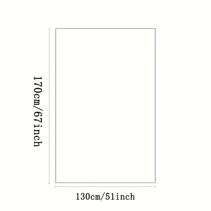 1ps Blanket Color Morandi Burns Orange size 129.54x170.18cm