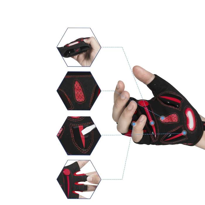 1 Pair X Large Outdoor Sports Gloves