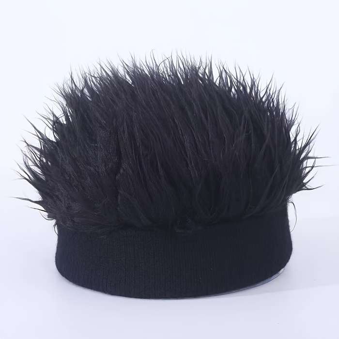 1pc Vintage-Inspired Men's Brimless Hat in Gray White Retro Street Style Performance Access