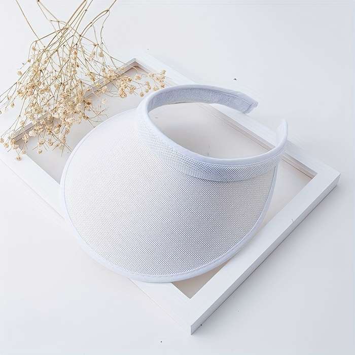 1pc Two Mixed Color Sets Unisex Combination Summer And Linen Sun Hats Hollow Top Hats Large Brim Be