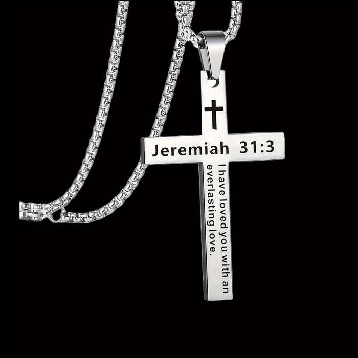 1 Piece Philippians 4:13 Jesus Theme Pendant