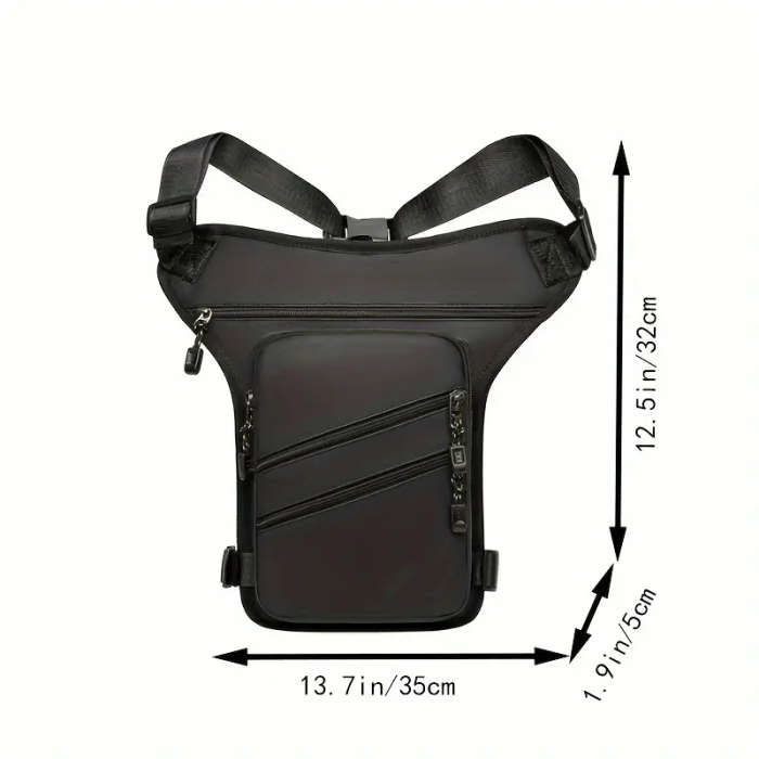 1pc Nylon High Quality Cool Fanny Pack Multi-Functional Storage Bag Multi-Purpose Riding Bag Outdoor