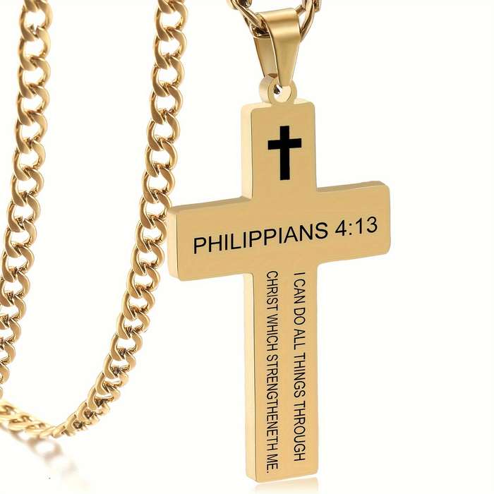 1 Piece Black Jesus Theme Pendant