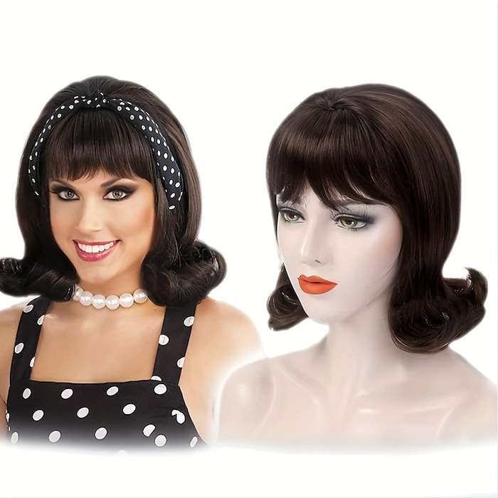 1Pc A4 30.48cm Fashion Design Wig