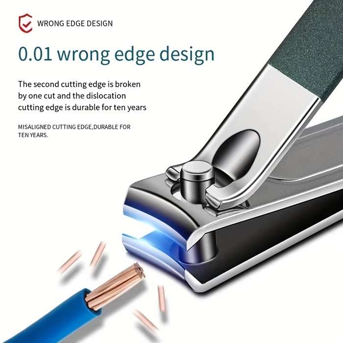 6pcs Nail Care Set Household Nail Clipper Set Portable Ear Pick Spoon Nail Clipper Set
