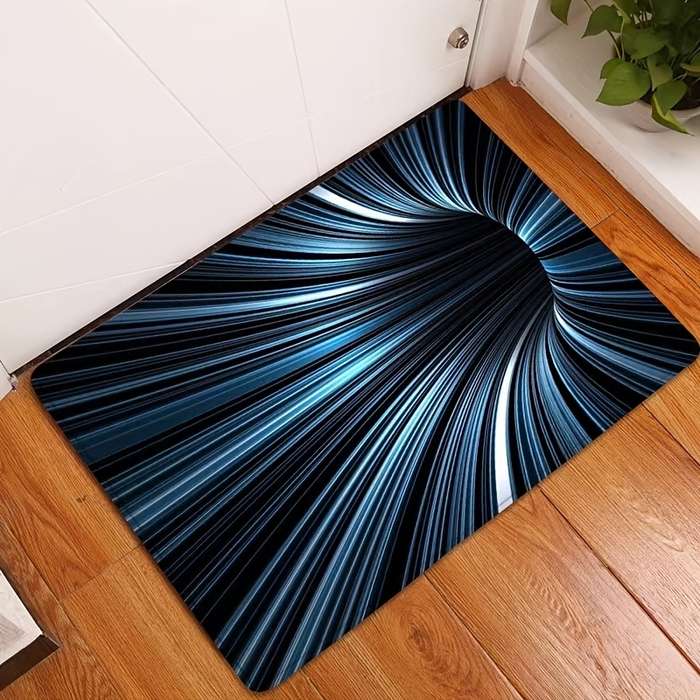1Pc 140x200cm Spiral Floor Mat