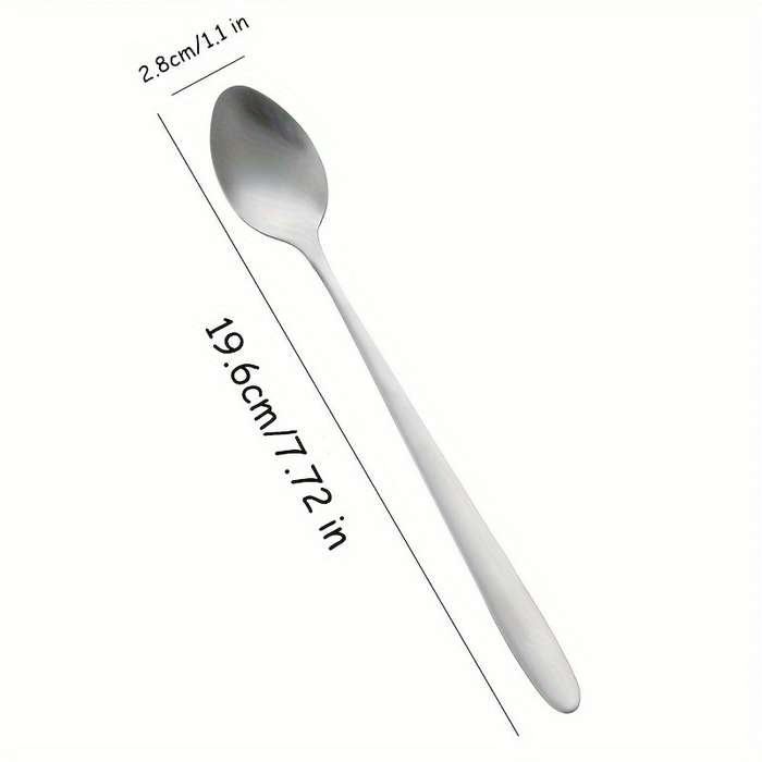 1pc Stainless Steel Spoon Laser Engraved Spoon Long Handle Spoon I've Got Your Back Funny Be